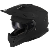 Vcan V331 Dual Sport Helmet - Matt Black
